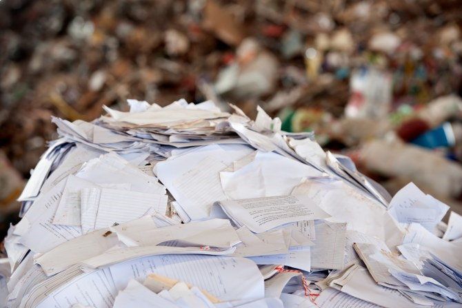 paper waste clearance