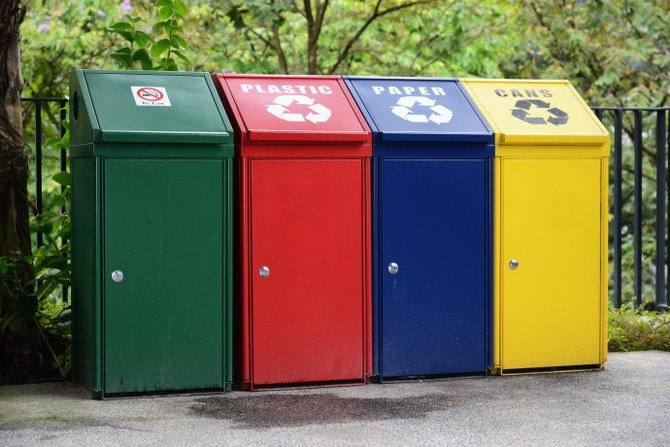 waste disposal bins